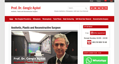 Desktop Screenshot of en.cengizacikel.com