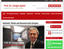 Tablet Screenshot of en.cengizacikel.com